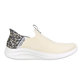 スケッチャーズ 149712-lpd レディース スニーカー SKECHERS スリッポン slip-on スリップインズ Slip-ins レオパード ヒョウ柄 靴 くつ ウルトラ フレックス 3.0 ナチュラル ステップ 手を使わず履ける