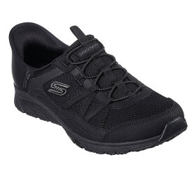 スケッチャーズ 104289-bbk レディース スニーカー SKECHERS スリッポン slip-on スリップインズ Slip-ins 靴 くつ シューズ shoes バンジータイプ Hands Free Slip-ins Gratis Sport Leisurely テレビでも話題 手を使わず履ける ハンズフリー