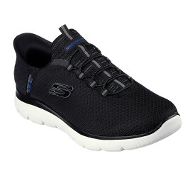 スケッチャーズ 232457-blk メンズ スニーカー SKECHERS スリッポン スリップインズ Slip-ins 靴 くつ シューズ バンジータイプ SPORT MENS SUMMITS HIGH RANGE サミット 手を使わず履ける テレビでも話題 TVCM ハンズフリー