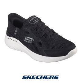 【今ならポイント10倍！】スケッチャーズ 232459-bkw メンズ スニーカー SKECHERS スリッポン slip-on スリップインズ Slip-ins bungee バンジータイプ ハンズフリー handsfree テレビでも話題 TVCM BOUNDER 2.0 - EMERGED 靴 くつ シューズ shoes