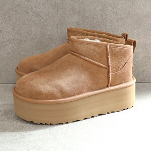 UGG AO u[c  fB[X NVbN Eg ~j vbgtH[ 5cmq[ ԑlC 1135092 Classic Ultra Mini Platform [g V[g AN ~j {A t@[  