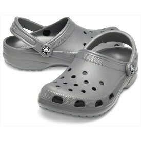 crocs クロックス 国内正規品 10001 Classic Clog Slate Grey(0da) クラシック クロッグ サンダル スレート グレー ユニセックス メンズ レディース シューズ クロッグサンダル ベーシック シンプル 定番 人気 履きやすい