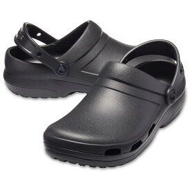 crocs クロックス 国内正規品 205619 Specialist 2.0 Vent Clog スペシャリスト 2.0 ベント クロッグ サンダル Black ブラック ワーク ワークサンダル ワークシューズ 人気 職場用 仕事用 ユニセックス メンズ レディース 男女兼用