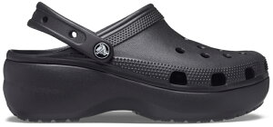 crocs �N���b�N�X �������K�i 206750 Classic Platform Clog �N���V�b�N �v���b�g�t�H�[�� �N���b�O �T���_�� ���f�B�[�X �V���[�Y ���� �X�|�[�e�B �����₷�� �u���b�N �� �z���C�g ��