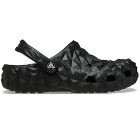 crocs クロックス 国内正規品 209563 Classic Geometric Clog Black ジオメトリック クロッグ ブラック 黒 ユニセックス メンズ レディース サンダル