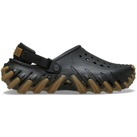 crocs クロックス 国内正規品 211675 ユニセックス メンズ レディース サンダル クロッグ Echo Gum Ro Clog Black ガム ブラック 黒 ラバー ヒールパッド
