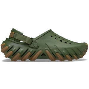 crocs �N���b�N�X �������K�i 211675 ���j�Z�b�N�X �����Y ���f�B�[�X �T���_�� �N���b�O Echo Gum Ro Clog Army Green �K�� �J�[�L �� ���o�[ �q�[���p�b�h