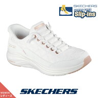 【SALE★30％OFF】　スケッチャーズ レディース 150413 WTRG ホワイト/ローズゴールド スリッポン SKECHE…