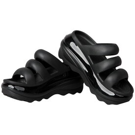 【アウトレット　セール　★50％OFF】　crocs クロックス 国内正規品 209842 Mega Crush Triple Strap Black 001 メガクラッシュ トリプル ストラップ サンダル ブラック 黒 厚底 ユニセックス メンズ レディース UNISEX