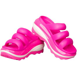 【今ならポイント20倍！】crocs クロックス 国内正規品 209842 Mega Crush Triple Strap Pink Crush 6tw メガクラッシュ トリプル ストラップ サンダル ピンク 厚底 ユニセックス メンズ レディース UNISEX