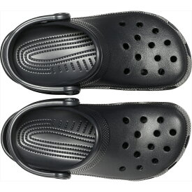 crocs クロックス 国内正規品 10001 Classic Clog Black 001 クラシック クロッグ サンダル ブラック 黒 ユニセックス メンズ レディース シューズ クロッグサンダル ベーシック シンプル 定番 人気 履きやすい