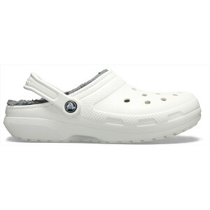 ySALE40%OFFzcrocs NbNX Ki 203591 Classic Lined Clog WHITE GRAY 10m NVbN Ch NbO T_ ~  {A zCg  jZbNX Z[ AEgbg