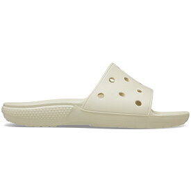 【アウトレット　セール　★50％OFF】　crocs クロックス 国内正規品 206121 Classic crocs Slide Bone 2y2 クラシック スライド サンダル シャワーサンダル ボーン アイボリー ユニセックス メンズ レディース UNISEX 男女兼用