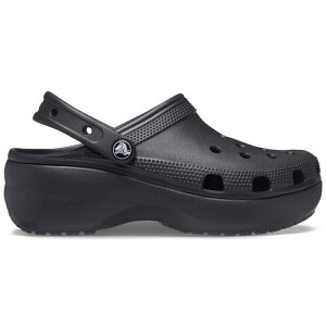 crocs NbNX Ki 206750 Classic Platform Clog Black 001 NVbN vbgtH[ NbO EB T_  ubN  fB[X  gh JWA