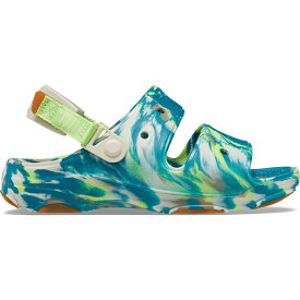 【アウトレット　セール　★50％OFF】　crocs クロックス 国内正規品 207888 Classic AllTerrain Marbled Sandal Limeade/Multi 3uf クラシック オール テレイン マーブル サンダル ライム グリーン ユニセックス メンズ