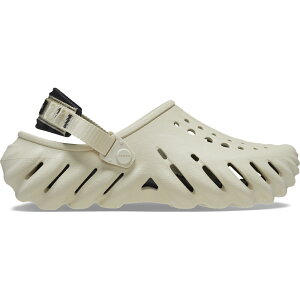 crocs �N���b�N�X �������K�i 207937 Echo Clog Bone/Black 2yj �G�R�[ �N���b�O �T���_�� �{�[�� �A�C�{���[ ���j�Z�b�N�X �����Y ���f�B�[�X �j�����p �g�����h �J�W���A�� �V���v��