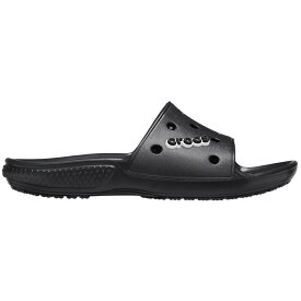 【アウトレット　セール　★50％OFF】　crocs クロックス 国内正規品 206121 Classic crocs Slide クラシック クロックス スライド Black ブラック ユニセックス UNISEX 男女兼用 メンズ レディース MENS LADIES 男性 女性 サンダル