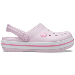 crocs �N���b�N�X �������K�i 207005 Crocband Clog T �N���b�N�o���h �N���b�O �T���_�� �L�b�Y Ballerina Pink(6gd) �s���N �q�� ���ǂ� �j�̎q ���̎q