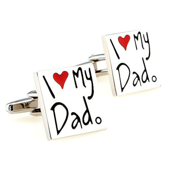 楽天市場 パーティードレス I Love My Dad パパ大好き カフスボタン イギリス ユニオンジャック カフス シルバー ビジネス ギフト 祝福 結婚式 新生活 プレゼント 贈り物 かっこいい 可愛い Gift 誕生日 父の日 ギフト 黒 Select Shop R Berry アールベリー