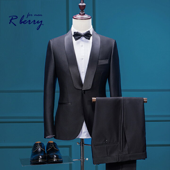 楽天市場 パーティードレス 王子タキシード フォーマルもカジュアルもok ジャケット パンツの2点セット 結婚式 二次会 花婿 花嫁 タキシード スーツ メンズ フォーマル 大人フォーマルスーツ パーティ ウェディング 演奏会 発表会 セットアップ 上下セッ Select