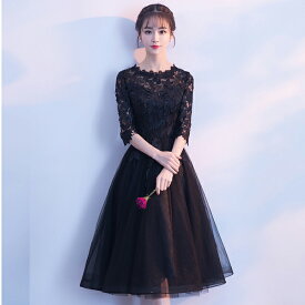 楽天市場 黒 ブラック 種類 ドレス パーティードレス ドレス レディースファッション の通販