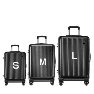 ★マラソン限定30%OFF★【Mサイズ赤字】前開き スーツケース ロントオープン 機内持ち込み キャリーケース 超軽量 360度回転 耐衝撃 TSAロック 静音 頑丈 海外旅行 国内旅行 ビジネス 出張 大容