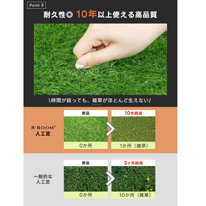 楽天市場】スーパーsale限定価格 ロール 人工芝 ピン付き 人工芝 