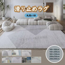 ＼新品発売記念 期間限定 10% OFF クーポン／ ラグマット 北欧 洗える おしゃれ 厚手 送料無料 ラグ 洗える オールシーズン 3畳用 滑り止め付 ホットカーペット対応 床暖房対応 冬 夏 マット ラグマット カーペット ラグカーペット ウォッシャブル リビング 新生活