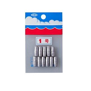 第一精工 パックオモリ (小袋入) 長型 1号 | 釣具 釣り フィッシング