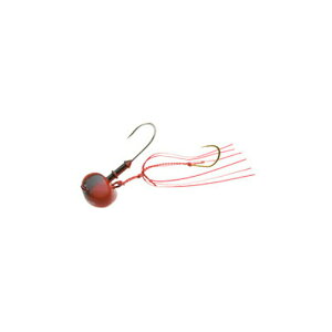 エコギア オーバルテンヤ Lフック 4号 T08 レッドブラック | 釣具 釣り フィッシング