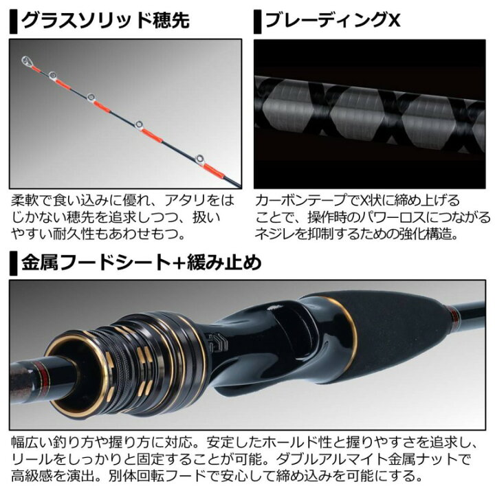 楽天市場】ダイワ ライトアマダイ X 190・R | 釣具 釣り フィッシング 