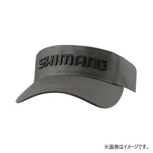シマノ CA-009Y スタンダードサンバイザー M チャコール | 釣具 釣り フィッシング