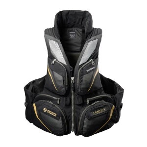 シマノ VF-130Y フローティングベスト リミテッドプロ 枕付 L リミテッドブラック / ライフジャケット ライジャケ 磯釣り / 釣具 釣り フィッシング