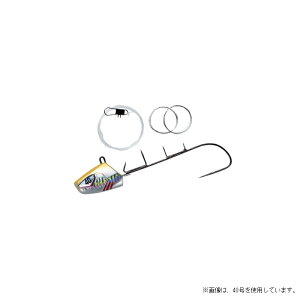 ハヤブサ SW409 船太刀魚テンヤ速掛型 フッ素コーティングフック 50号 1 スクラッチベイト | 釣具 釣り フィッシング