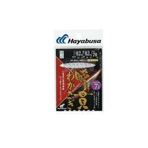 ハヤブサ C218 瞬貫わかさぎ 秋田キツネ型 7本鈎 1-0.2 | 釣具 釣り フィッシング