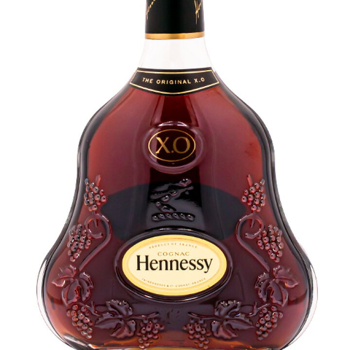 楽天市場】ヘネシー XO 黒キャップ クリアボトル 40% 700ml箱なし  