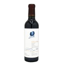 【正規輸入品】Opus One（オーパス ワン）2018 375ml赤ワイン アメリカ カリフォルニア フルボディ ハーフボトルギフト ラッピング 誕生日 プレゼント お祝い [[wrap03]