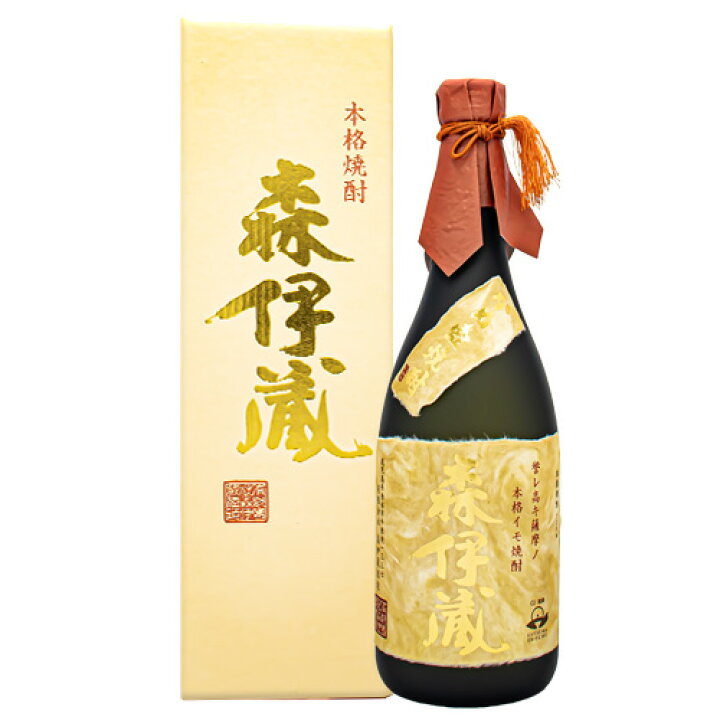 楽天市場】森伊蔵 金ラベル かめ壺焼酎 25% 720ml箱付 焼酎ギフト対応 