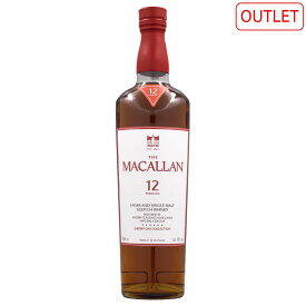 ザ マッカラン 12年 40% 700ml 箱なし スコッチ ウイスキー アウトレット ギフト対応可 ラッピング 誕生日 プレゼント お祝い [[wrap03]