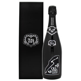 ソウメイ ブラン ド ノワール（ブラック）Soumei Blanc de Noirs 750ml 箱付ブリュット シャンパンギフト ラッピング 熨斗 誕生日 プレゼント お祝い [[wrap04]