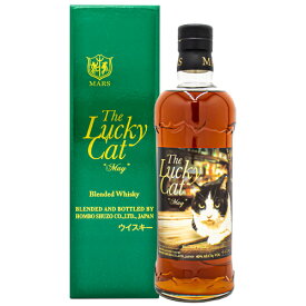 マルス ザ・ラッキーキャット メイ ブレンデッドウイスキー 40% 700ml 箱付ギフト ラッピング 熨斗 誕生日 プレゼント お祝い [[wrap04]