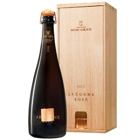 【正規輸入品】アンリ ジロー アルゴンヌ ロゼ 2012 750ml 木箱入り ブリュット シャンパン 送料無料 ギフト対応可 ラッピング 熨斗 誕生日 プレゼント お祝い [[wrap04]