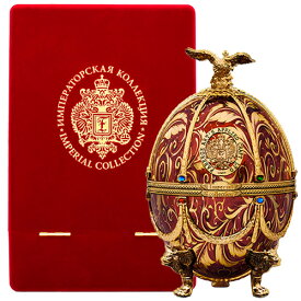 ラドガ インペリアル コレクション ウォッカ ゴールド ウィズ レッド フラワーズ イースター エッグ 40% 700ml 箱付 スピリッツ 送料無料