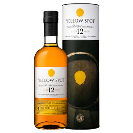【正規輸入品】イエロー スポット 12年 46% 700ml 箱付 シングルポットスチル アイリッシュ ウイスキー ギフト対応可 ラッピング 熨斗 誕生日 プレゼント お祝い [[wrap04]