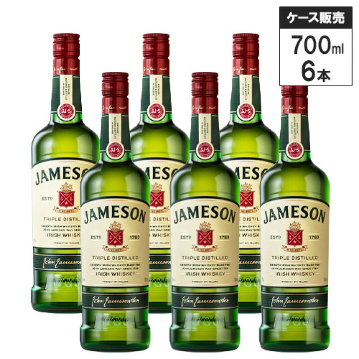 楽天市場】【6本セット】ジェムソン スタンダード 40% 700ml ブレン 