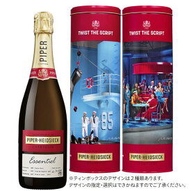 パイパー エドシック エッセンシエル エクストラ ブリュット ツイスト ザ スクリプト NO.1リミテッド エディション ティンボックス 750ml オリジナルパッケージ シャンパン