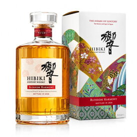 サントリー 響 ブロッサムハーモニー 2026 43% 700ml 箱付 ブレンデッド ジャパニーズ ウイスキー ギフト対応可 ラッピング 熨斗 誕生日 プレゼント お祝い [[wrap04]