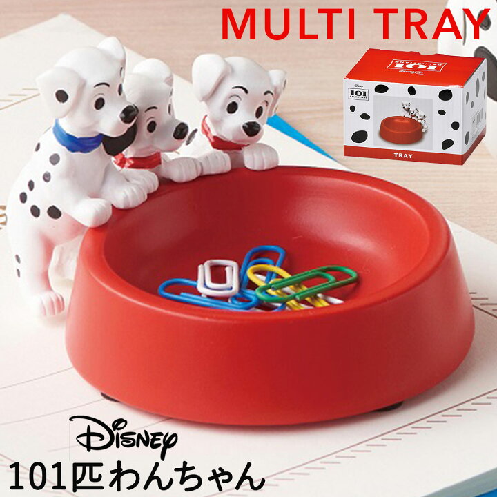 楽天市場】101匹わんちゃん グッズ ディズニー 小物入れ デスク トレイ 