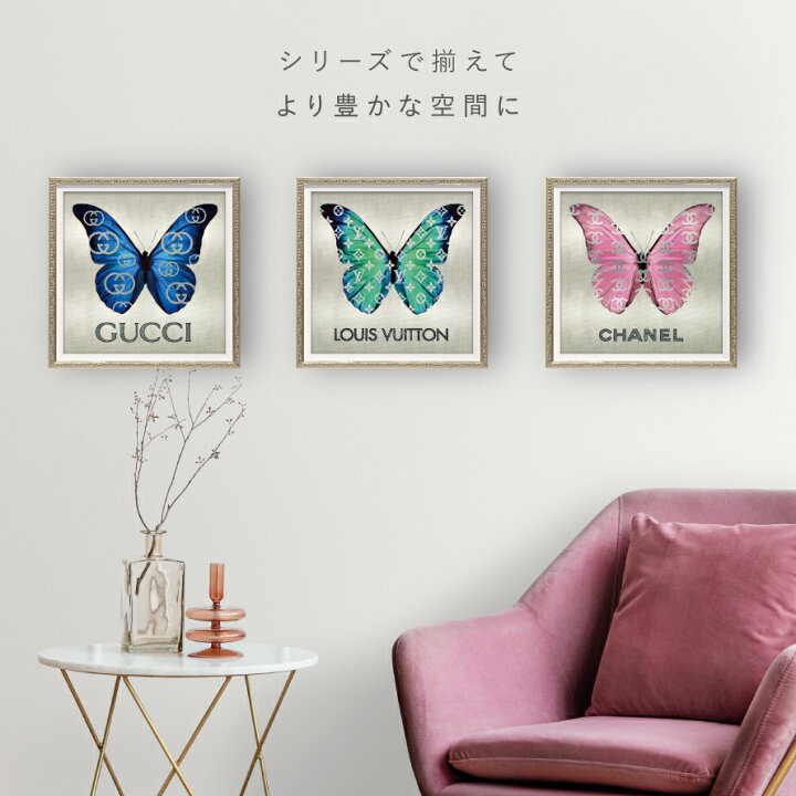 楽天市場】アートパネル ブランド グッチ  SSサイズ オマージュ 