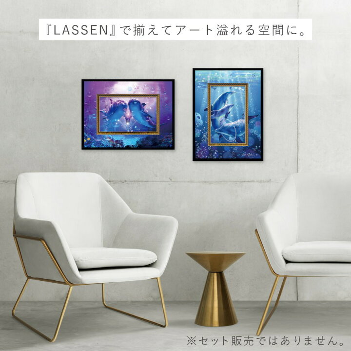 楽天市場】ラッセン 絵画 21.5×27.5cm ギフト クリスチャン・リース 
